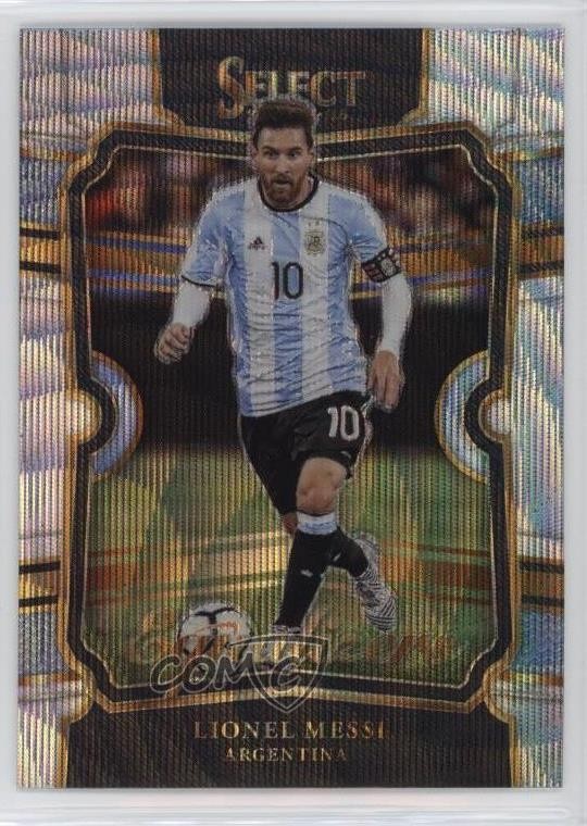 2017-18 Panini Select Equalizers Lionel Messi #EQ-26 h0b