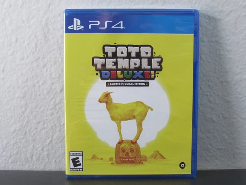 Toto Temple Deluxe (Sony Playstation 4) LRG #148 (BRAND NEW)