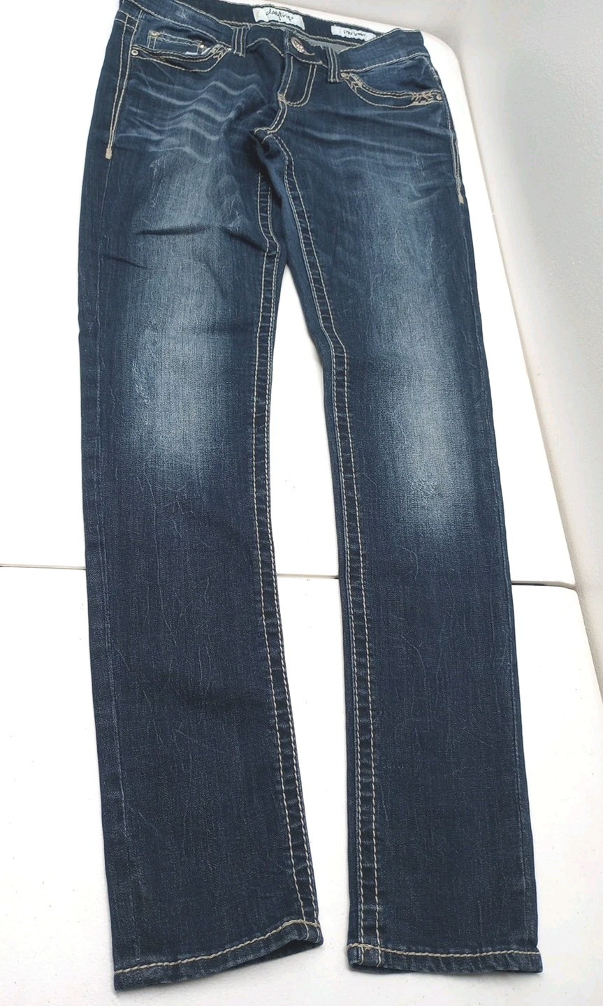 Daytrip Jeans Womens Size 26R Denim Lynx Skinny Dark Wash