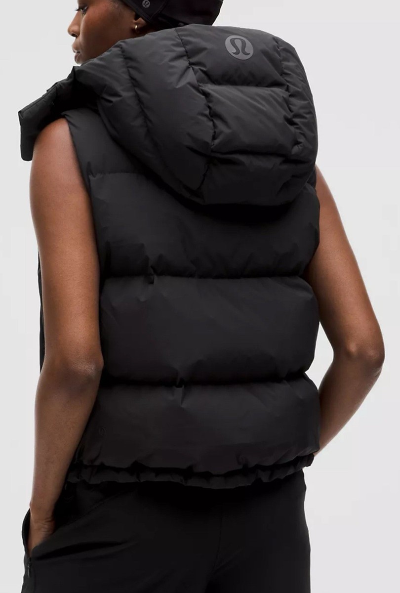 【lululemon】 Wunder Puff Crop Vest 4 Lululemon Wunder Puff Crop Vest - Black - lulu fanatics