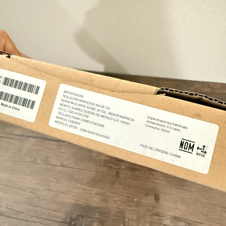 Neue Cherry SPOS G86-62401 kompakte USB POS Tastatur mit Trackpad, 106 Tasten, IP54 - Bild 3 von 4