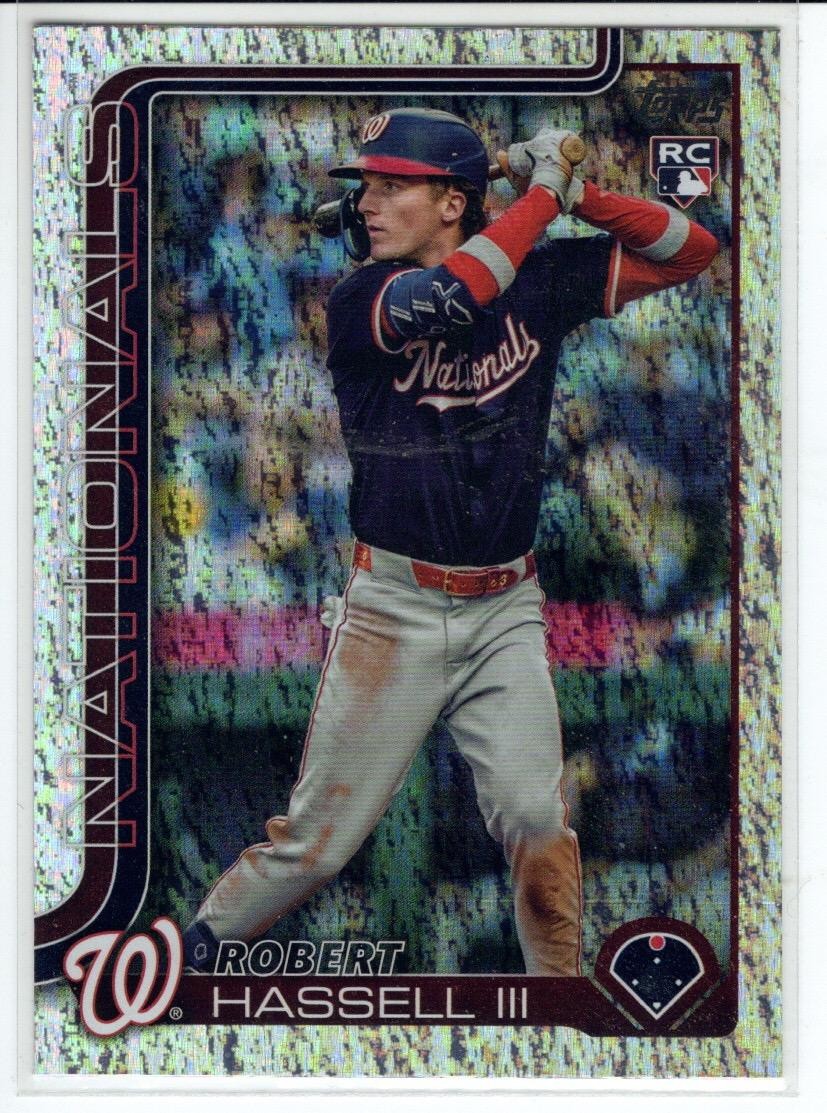 2025 Topps Update #US109 Robert Hassell III Sandglitter