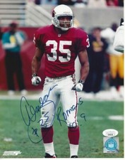 Aeneas Williams Autographed 8x10 Arizona Cardinals HOF JSA Free Shipping C964