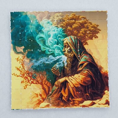 Wise Blotter Art Psychedelic Art LSD Acid Art 100 Tab Blatt Geschenk