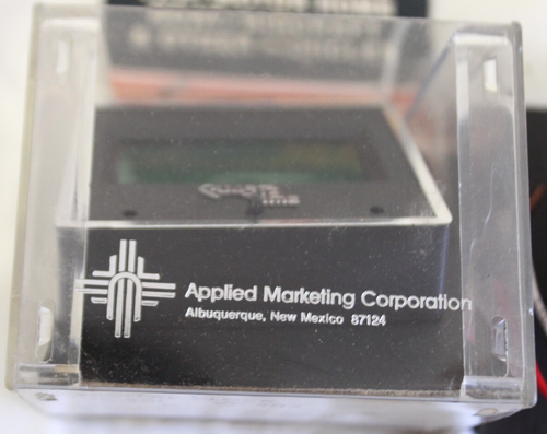 Lot of 2 Applied Marketing Corp. Fluorescent Digital Clock VC-105 - Picture 7 of 8