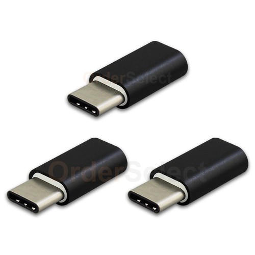 3X Micro USB F to USB Type-C M OTG Adapter for Phone ZTE Axon 7 Mini/Grand X/X3 - Picture 1 of 5