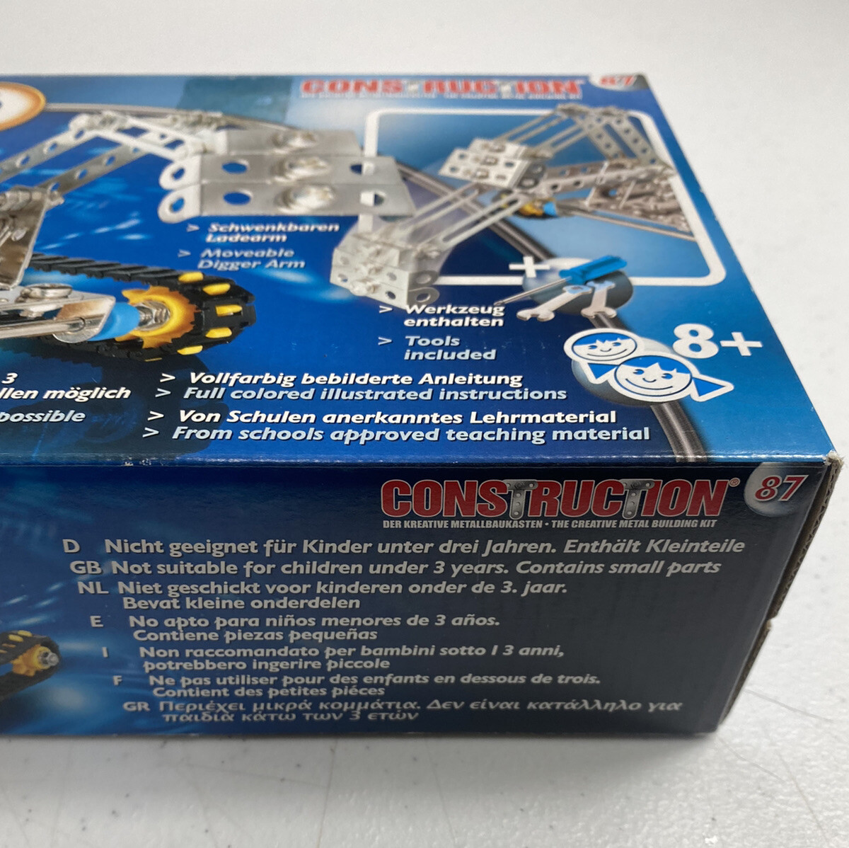 Eitech TRACKED Vehicles Metal Construction Set C89 Building Toy