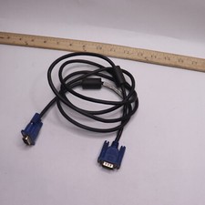 Monitor Cable VGA Male-Male 15 Pin D Shell 6' 453010100321R
