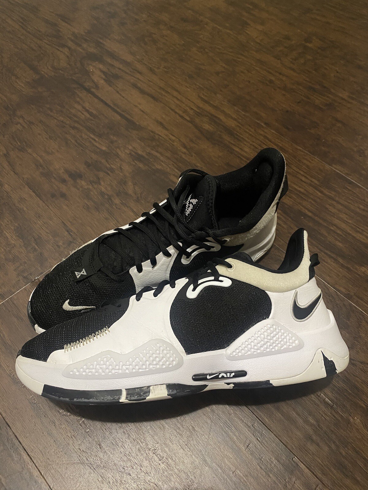 Nike PG 5 Paul Black/White Basketball Shoes Me… Gem