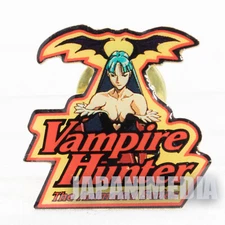 Darkstalkers (Vampire) Morrigan Metal Pins Capcom Character JAPAN HUNTER SAVIOR