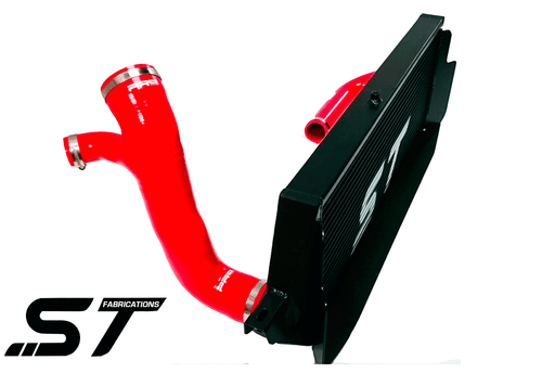 Kit de intercooler Mk2 Ford Focus ST225 etapa 3 ST fabricaciones RS con cuchara WRC - Imagen 2 de 5
