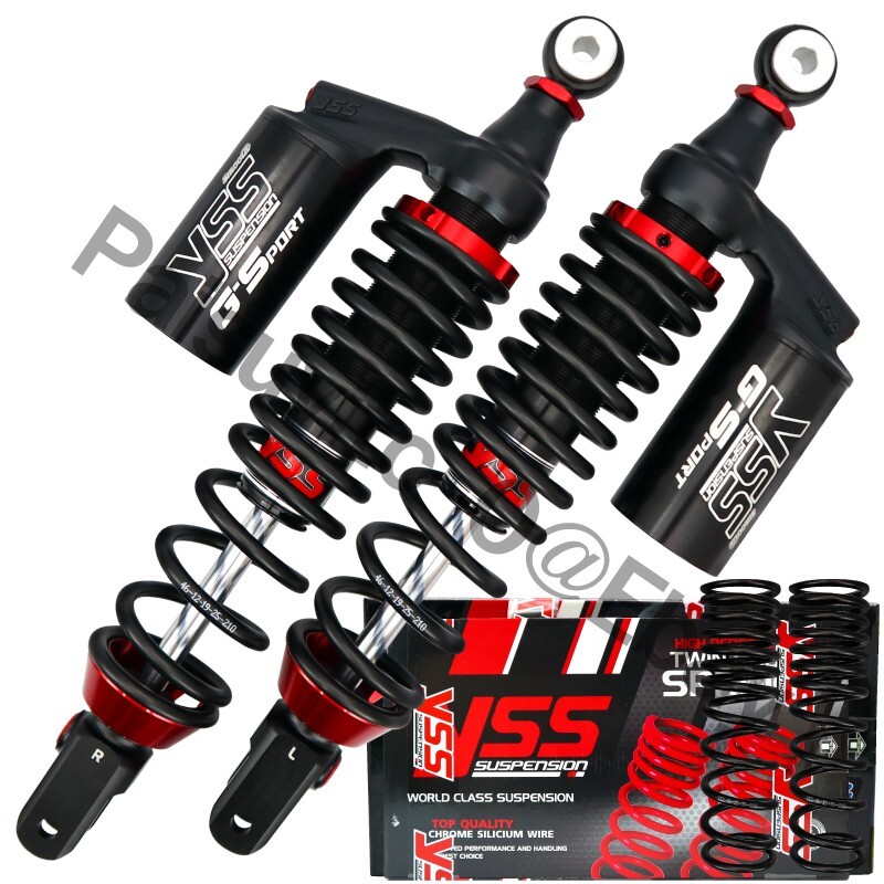 YSS G-SPORT Black Series Adjustable 365mm. for PCX160 Y21-23
