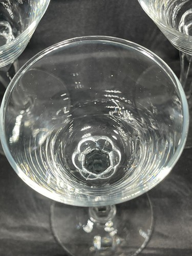 Juego de 3 vasos de jerez Libbey Cordial vintage con vástago facetado 4 oz elegante barra - Imagen 4 de 12