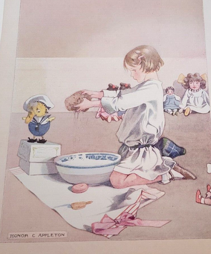 1923 Josephine Sponged Smudges off QUACKY JACK Face by Honor C Appleton ...