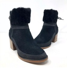 UGG KIRKE BLACK WOMEN BOOTS SUEDE US 9 /UK 7/EU 40