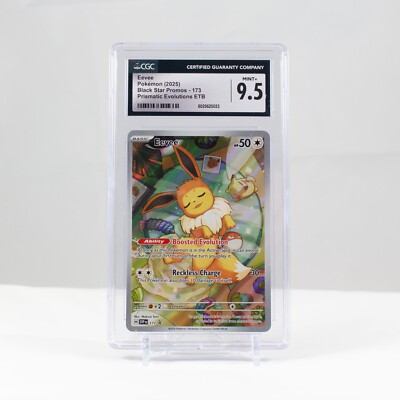 Pokemon Eevee 173 Black Star Promo 2025 Prismatic Evolutions ETB