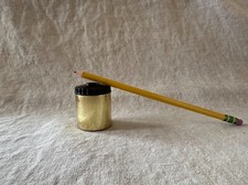 Vintage Pat Products Ketcham & McDougall Brass Pencil Sharpener Made in USA