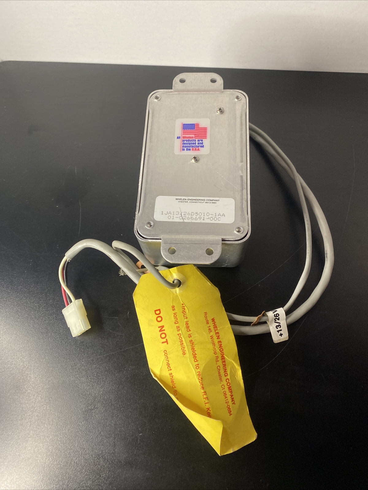 Whelen Aircraft Strobe Light Power Supply Model A490 TCF14 / 28 Made