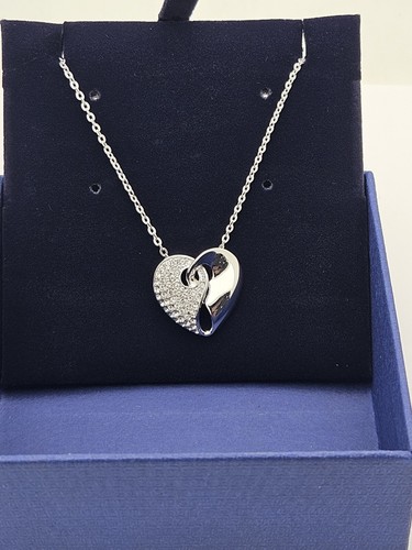 Swarovski Kristall Schutz Herz Anhänger Halskette mit Box -5292348 ~#6604 - Bild 2 von 6