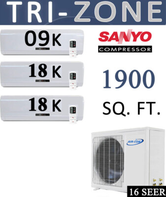 Mini Split 45000 Btu 45000 BTU Quad Zone Ductless Mini Split Air
