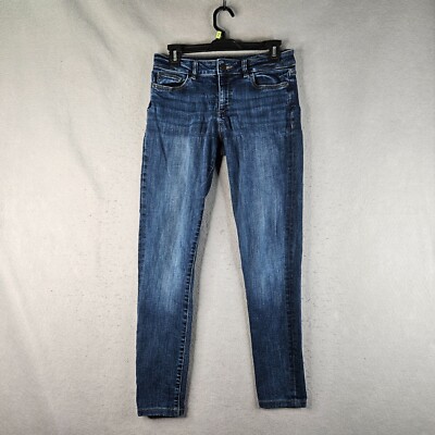 DL1961 Jeans Womens 27 Blue Denim Florence Mid Rise Instasculpt Skinny Basic