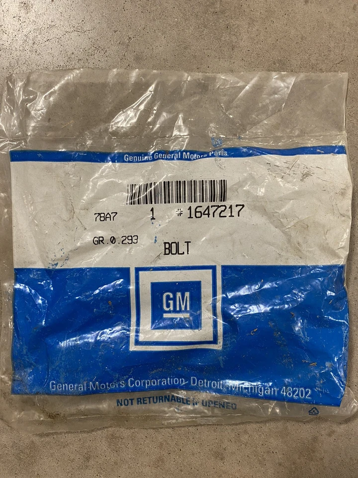 Nuevo de Lote Antiguo Perno de Culata de Motor OEM 93-99 Cadillac Eldorado Deville Seville  Foto 3 de 3