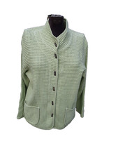 Focus Mint Green Waffle Knit Lightweight Blazer Xl, Nwt,