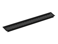 Naber 8033026 LüFtungsgitter 1, (4) Schwarz Matt