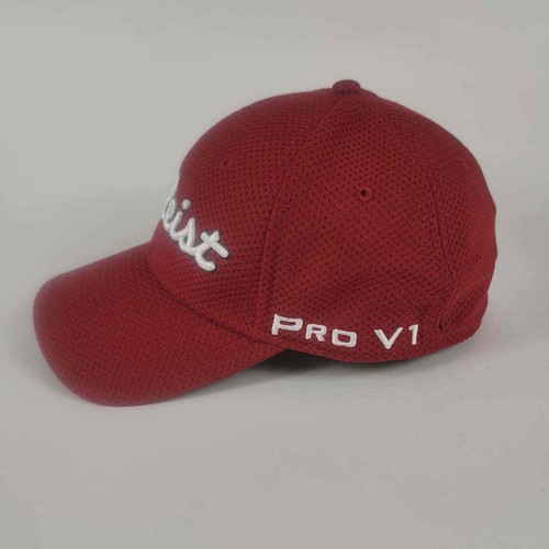 Cap - Titleist Pro V1 - Fitted A-Flex FJ Footjoy Red - Size S/M - Picture 2 of 7