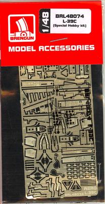 Brengun Models 1/48 AERO L-39C ALBATROS Photo Etch Update Set