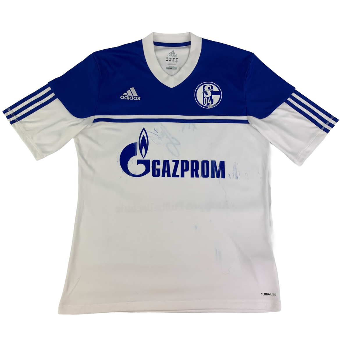 Schalke 04 SIGNED Third Kit Football Shirt 03/04 Season Retro RARE 