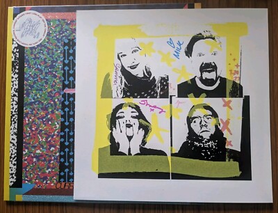 CURRENT AFFAIRS - OFF THE TONGUE LTD RED VINYL + SIGNED TOUR EDITION PRINT NEU