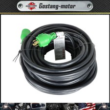 For 100 FT 30 AMP 4 Prong NEMA L14-30P to L14-30R Generator Extension Cord