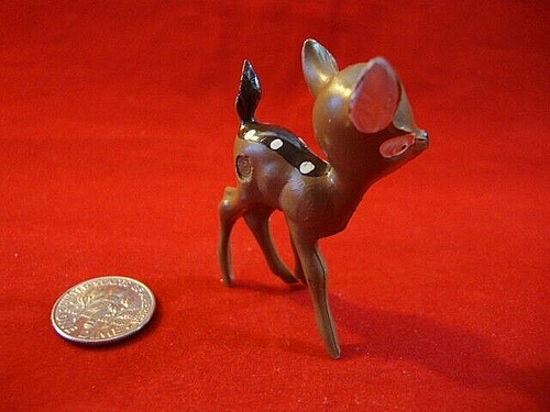 Vintage Walt Disney Productions Marx Heimo Disneykin/DisneyKing BAMBI - 2" Size - Picture 3 of 6