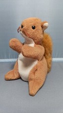 TY Beanie Baby - NUTS the Squirrel Stuffed Animal Toy Retired 1996 5.75"