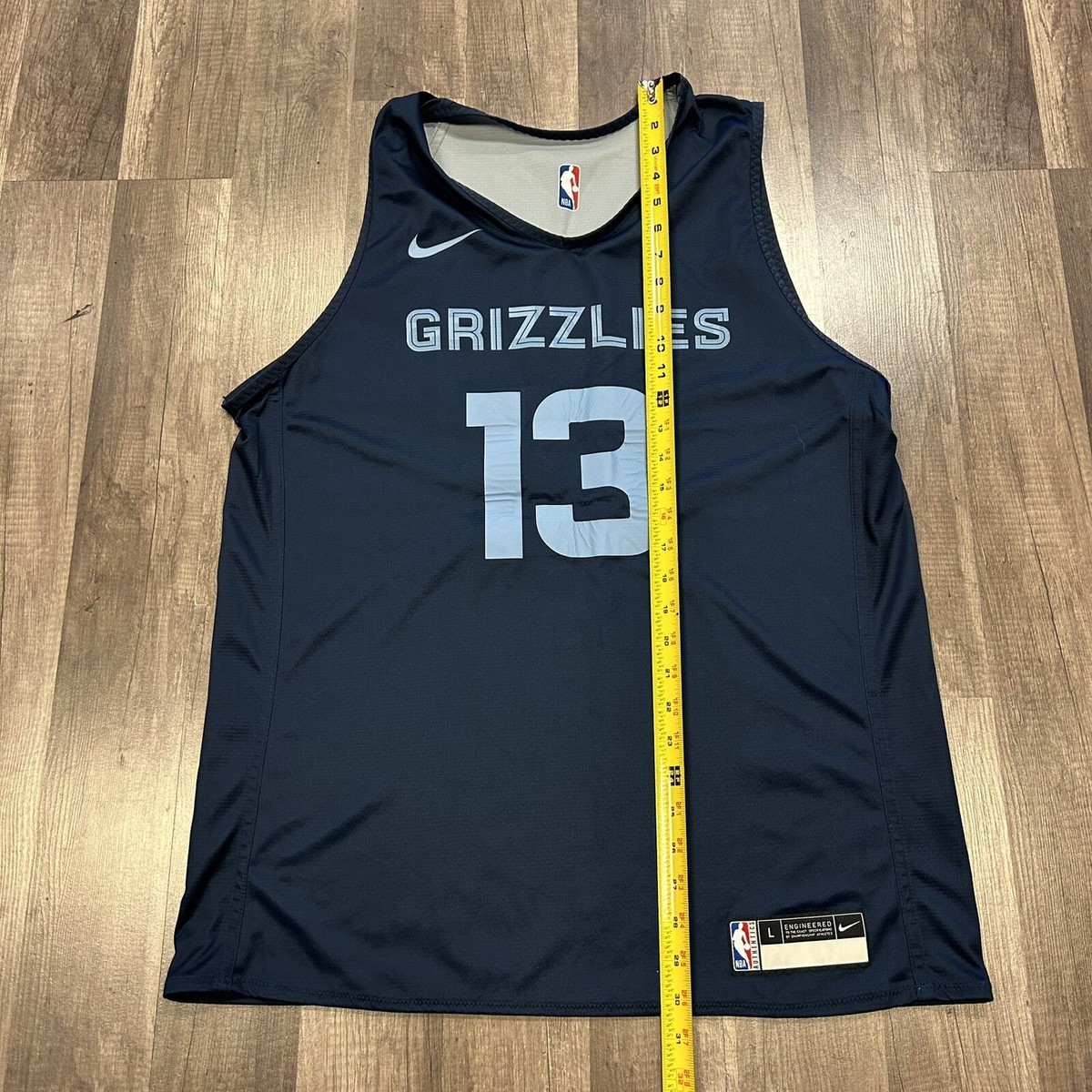 M&N GRIZZLIES REVERSIBLE JERSEY　L MEMPHIS GRIZZLIES TEAM PRACTICE USED REVERSIBLE BASKETBALL JERSEY