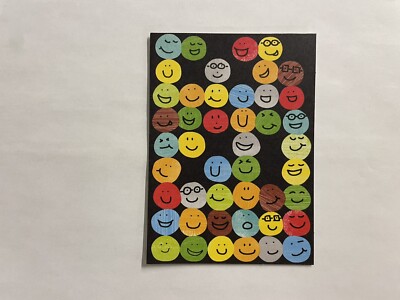 Smiley Face, Emoji Blank Greeting Card w/envelope, Notecard | eBay