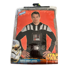 Disney Star Wars Adult Darth Vader Hoodie Halloween Cosplay Costume S/M New