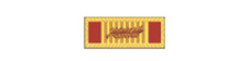 4" republic of vietnam gallantry cross citation palm army frame decal usa made