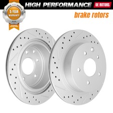 Rear Disc Brake Rotors Fit for 2003 2004 2005 Nissan 350Z ROGUE Infiniti G35