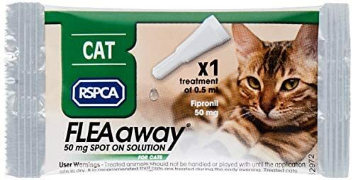 RSPCA FleaAway Spot On Solution for Cats, 50 mg - Picture 4 of 5