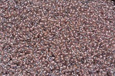 Toho Seed Beads 11/0 - Inside Crystal/Rose Gold Lined