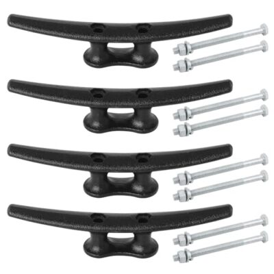 Marine Boat Black Uv Stabilised Nylon Cleat 5 Inch Everbilt 6 In. Nylon Dock Cleat 41714 Marine Boat Black Uv Stabilised Nylon Cleat 5 Inches