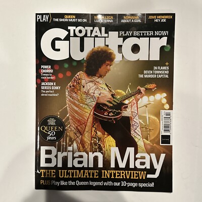 Total Guitar Magazine BRIAN MAY The Ultimate Interview issue 367
