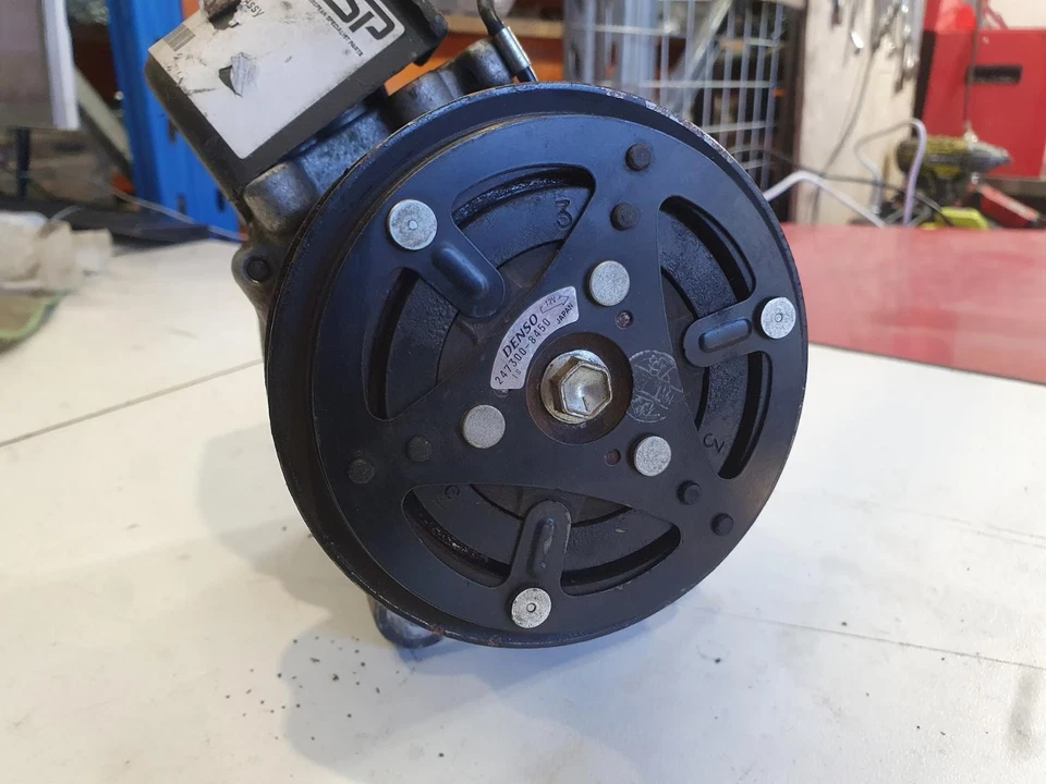 SUBARU OUTBACK A/C COMPRESSOR 5TH GEN, 2.5, EJ25, PETROL (6TH VIN = 9), DENSO 10 - Image 3 of 4