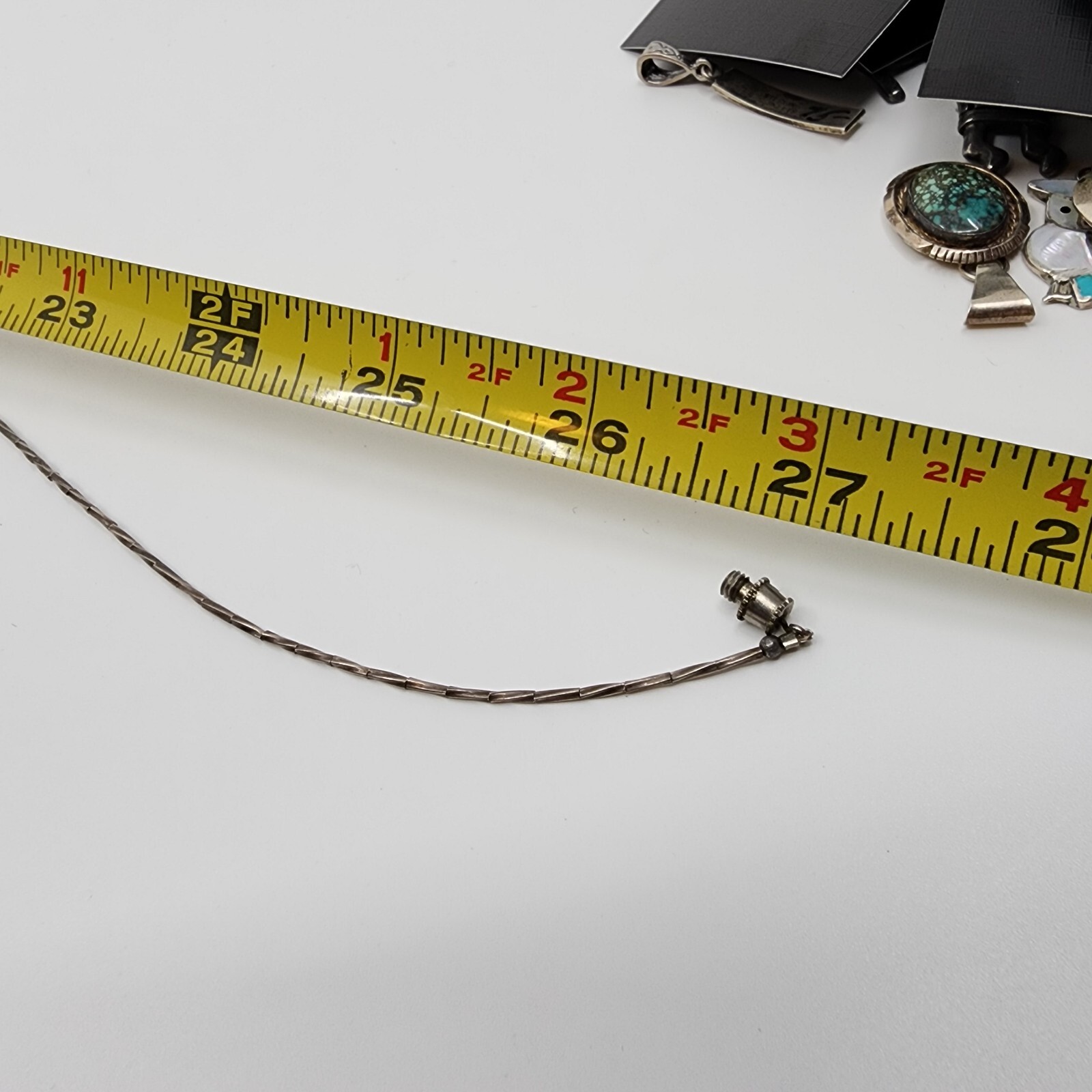 Native American Solid Sterling Silver Animal & Ka… - image 9