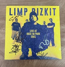 * LIMP BIZKIT * signed vinyl album * LIVE AT ROCK IM PARK 2001 *