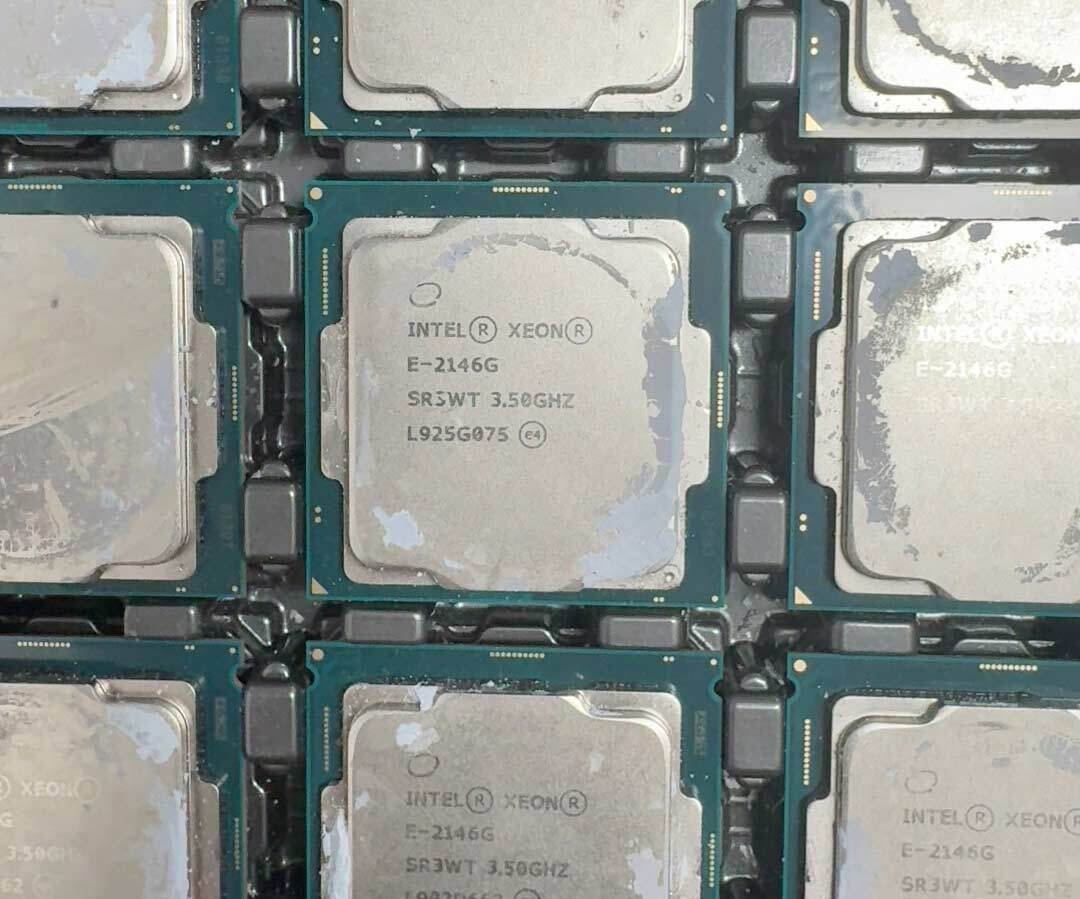 Intel Xeon E-2146G 6 Cores 12 Threads 3.5GHz CPU LGA1151 Intel Xeon E-2146G 6 Cores 12 Threads 3.5GHz CPU LGA1151