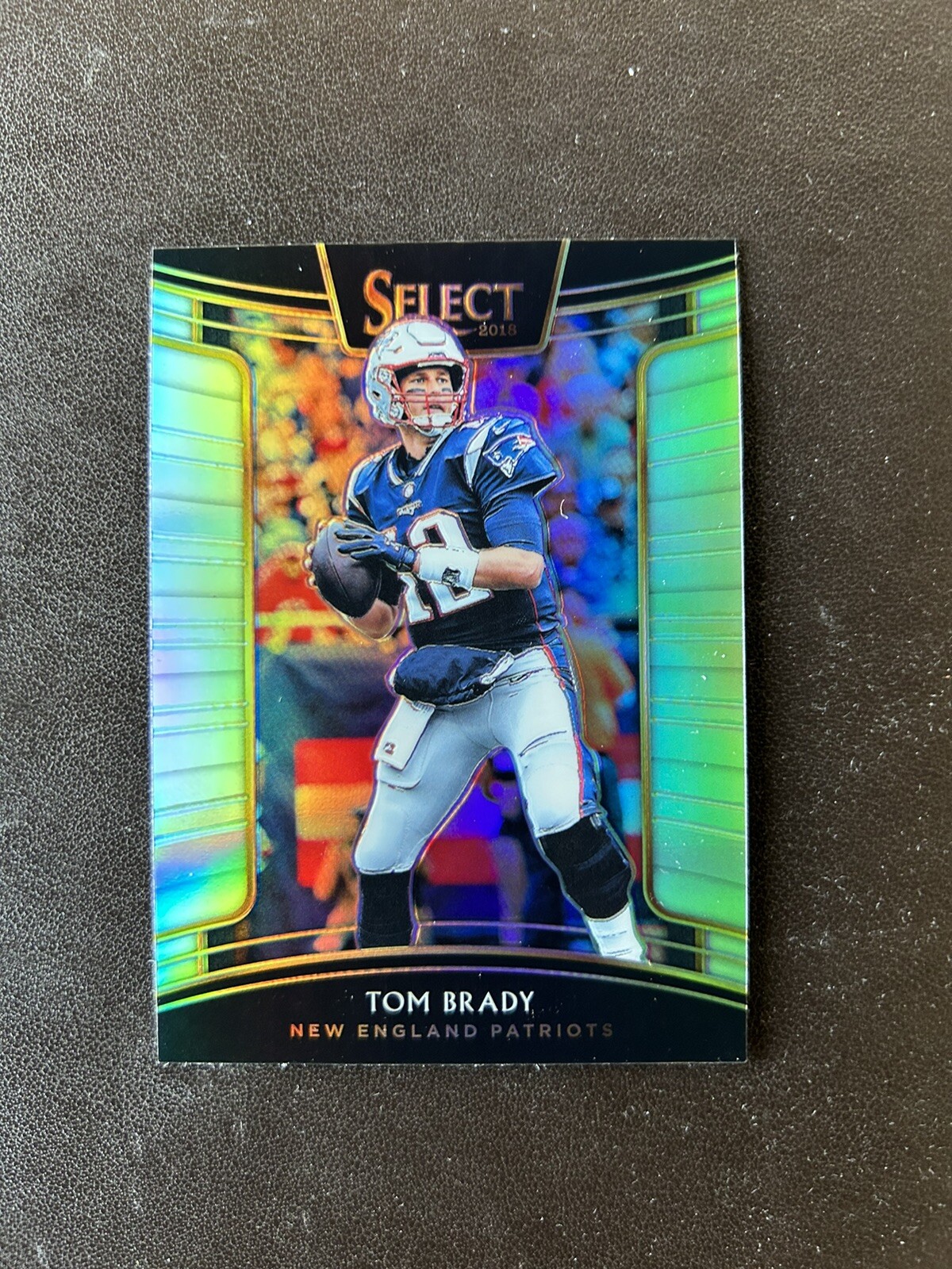 2018 Panini Select TOM BRADY Silver Prizm Concourse #86 Patriots Buccaneers