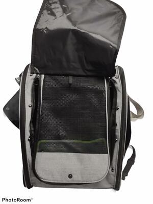 Bird Carrier Backpack Travel Parrot Bag Cage with Perch Stand for Parakeets Vet
